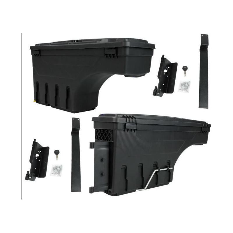 LOCKABLE STORAGE TRUCK BED TOOL BOX LEFT & RIGHT DODGE RAM 1500 RAM 2500 RAM 3500 02-18