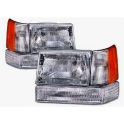 HEADLIGHTS HEADLAMPS JEEP GRAND CHEROKEE ZJ 93-98