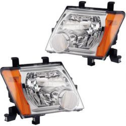 HEADLIGHTS FRONT LAMPS PAIR SET NISSAN XTERRA 05-15