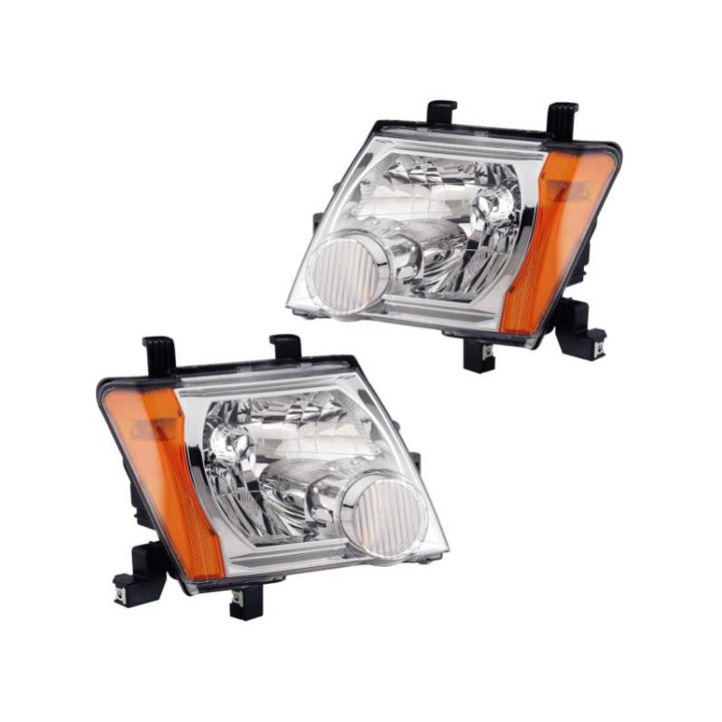 HEADLIGHTS FRONT LAMPS PAIR SET NISSAN XTERRA 05-15